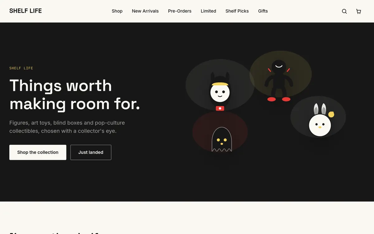 Shelf Life — Home page